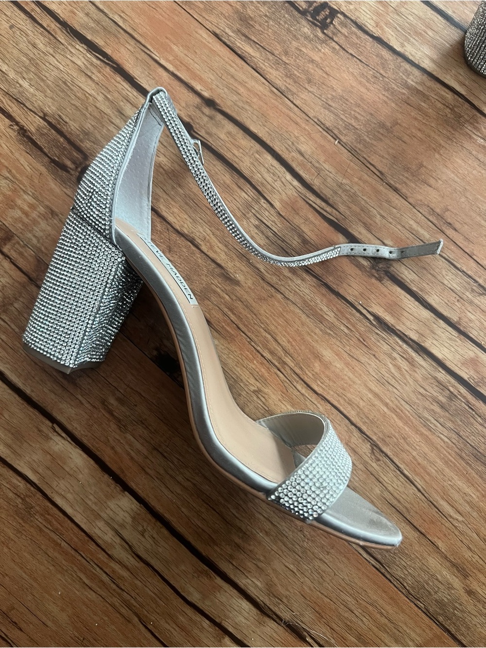 Steve Madden Rhinestone Heels - Picture 6 of 10